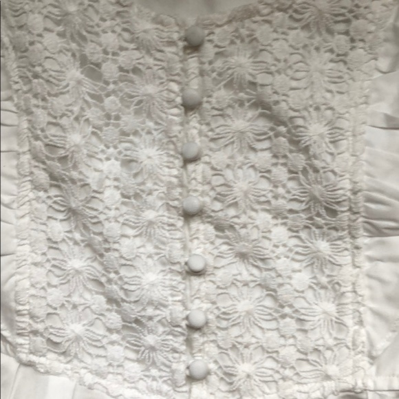 🌈Free People PRISCILLA WHITE CROCHET DRESS 🎉HOST PICK🥳 NWT - Picture 4 of 8